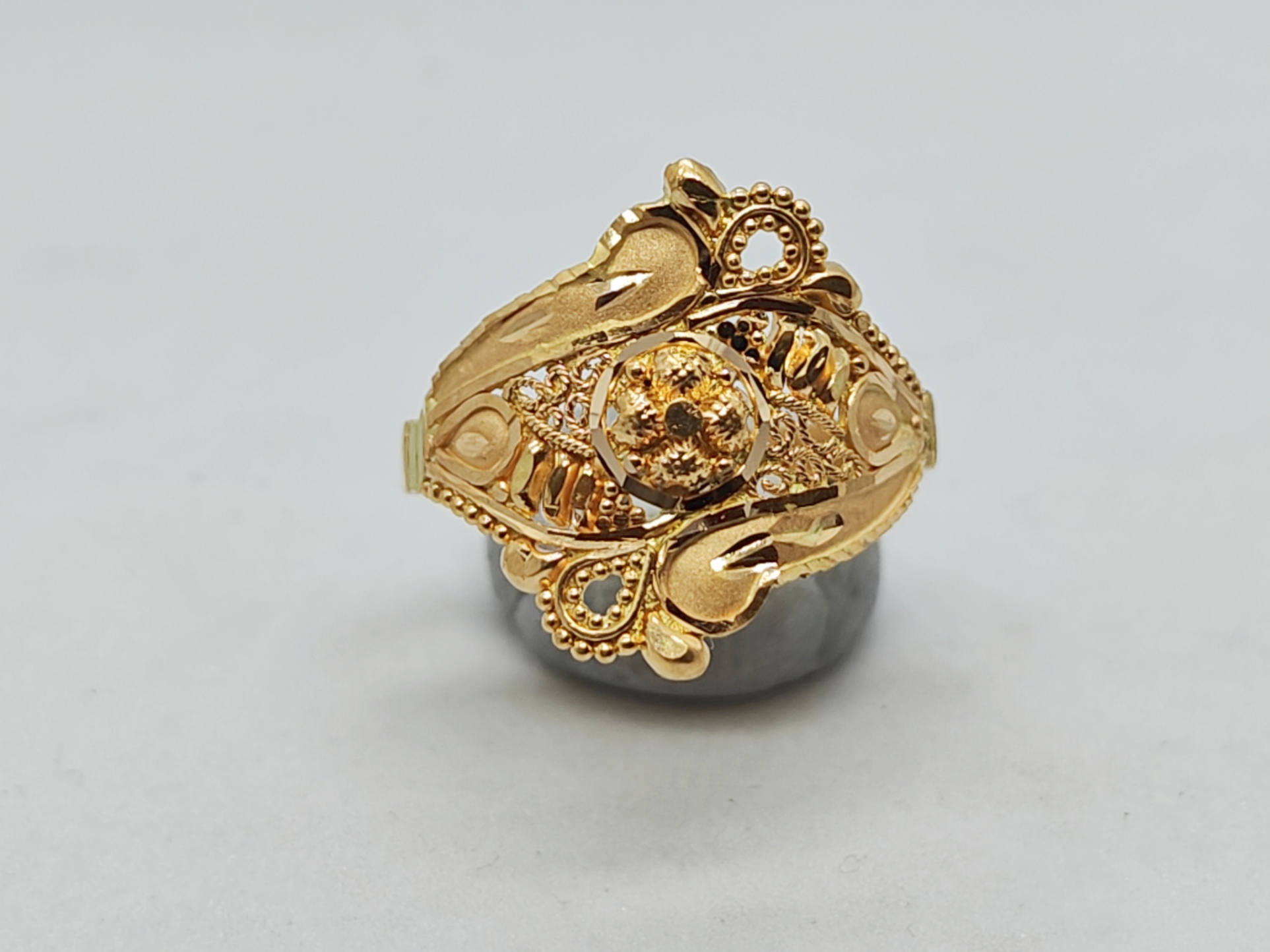 Gold L Ring - Image 2